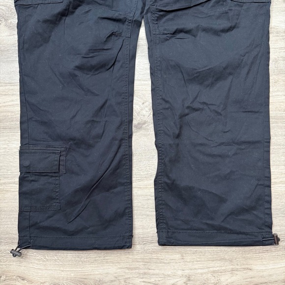 Natural Reflections Logan Creek Cargo Pants Anthracite Black Size 18 NEW - Picture 3 of 11